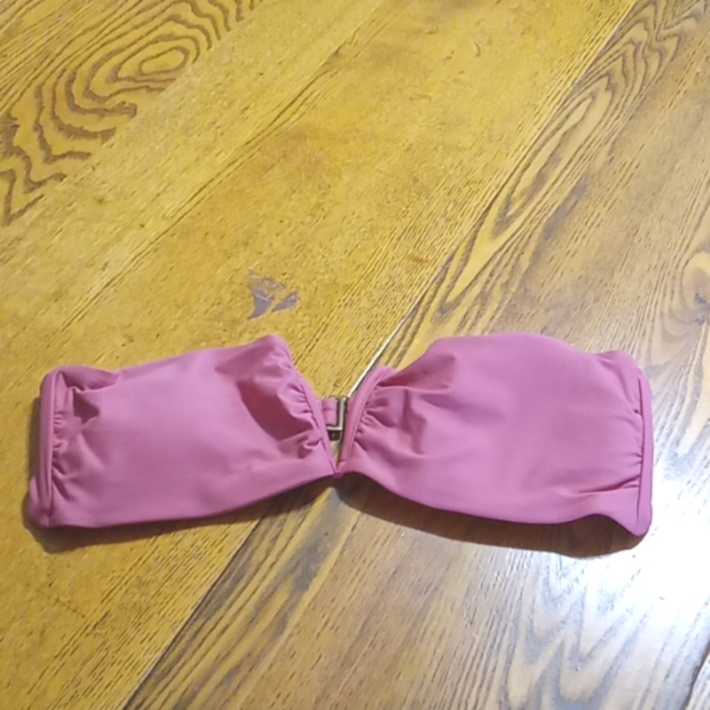 Andie Bikini Top XL Extra Large PINK BLUSH Swim Vacation Top Swimwear NEW SCALA